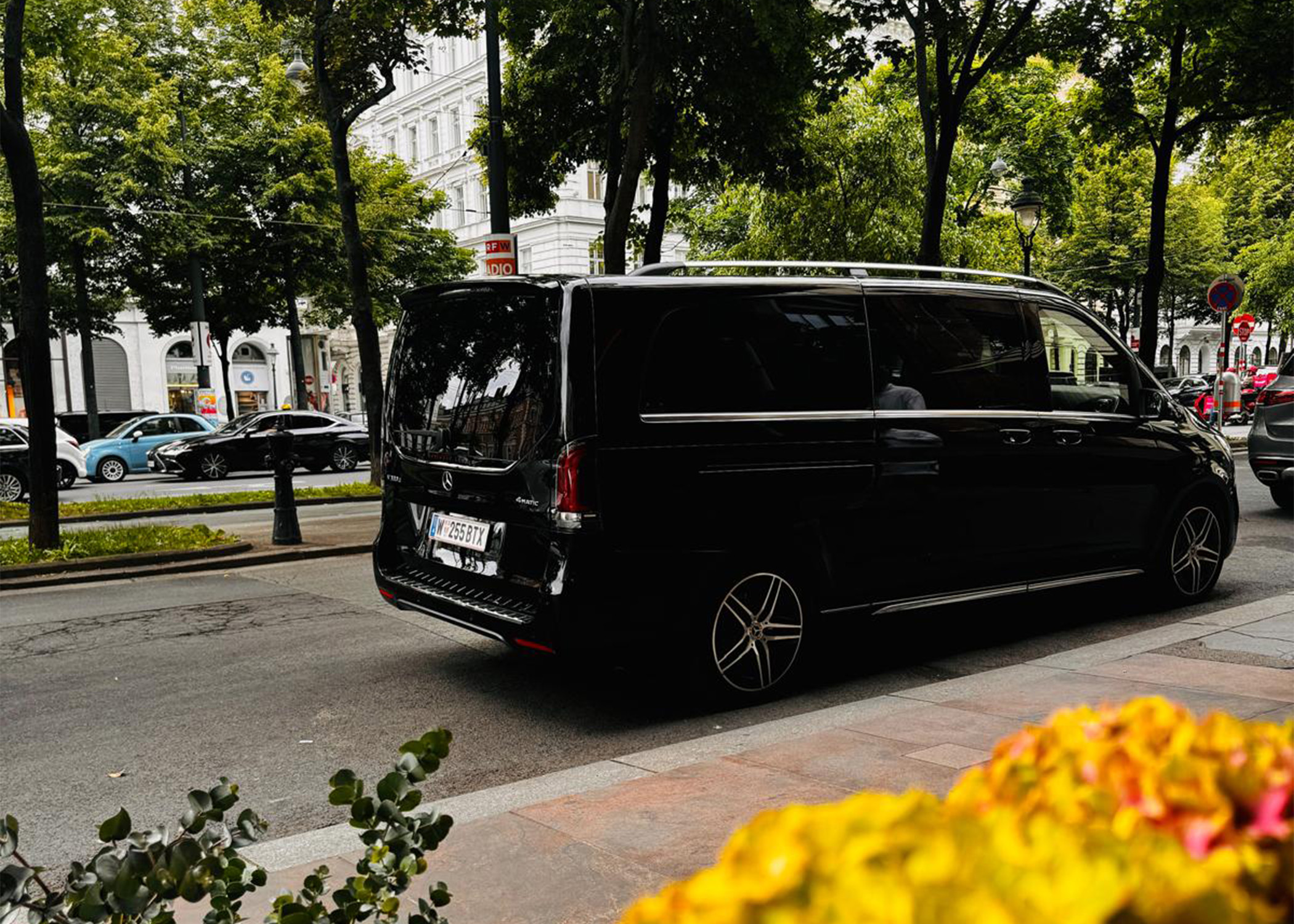 Mercedes V Klasse side profile exterior